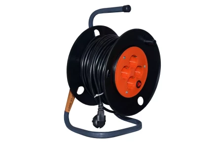 Удлинитель электрический силовой катушка 20м 4 роз ЭНКОР 1/2 69600 купить в Губкинске