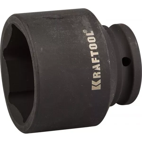 Торцовая головка KRAFTOOL "INDUSTRIE QUALITAT" ударная (3/4"), FLANK, Cr-Mo, фосфатированная, 50 мм 27945-50 купить в Губкинске