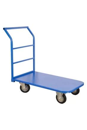 Тележка платформенная TOR ТП-10 (600х1000) г/п 435 кг (160 мм) 1047521 купить в Губкинске