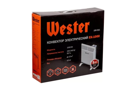 Конвектор WESTER EK 1000 купить в Губкинске
