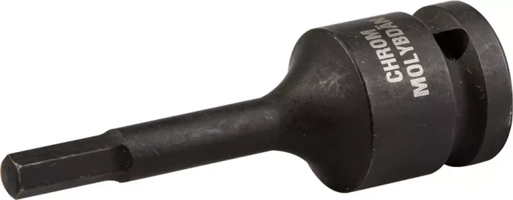 Торцовая головка KRAFTOOL "INDUSTRIE QUALITAT" ударная (1/2"), HEX, Cr-Mo, фосфатированная, H7 27950-07 купить в Губкинске