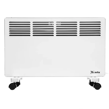 Конвектор электрический КМ-1500.2, 230 В, 1500 Вт, X-образный нагреватель, колеса, термостат // MTX 98125 купить в Губкинске