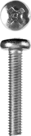 Винт ЗУБР &quot;МАСТЕР&quot; DIN 7985, класс прочности 4.8, оцинкованный, M6x35мм, 5кг 303150-06-035 купить в Губкинске