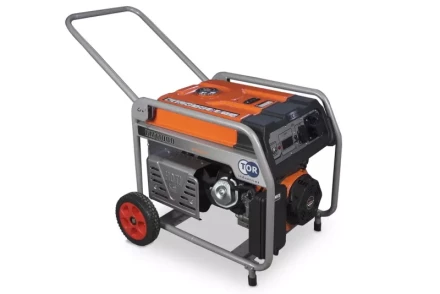 Генератор бензиновый TOR KM11000H 8,0 кВт 220В 27 л с электростартером и колесами 1011100 купить в Губкинске