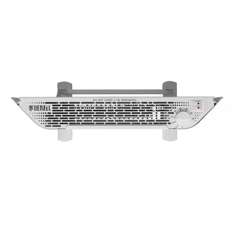 Конвектор электрический Denzel XCE-1000, 230 В, 1000 Вт, X-образный нагреватель белый 98130 купить в Губкинске