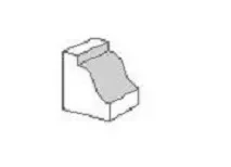 Фреза кромочная калевочная с подшипником  HOBBY диаметр 38,2мм H реза 18,2мм Кратон 1 09 03 065 купить в Губкинске