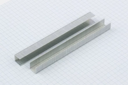 Скобы 10 мм для мебельного степлера усиленные тип 140 1250 шт GROSS 41740 купить в Губкинске