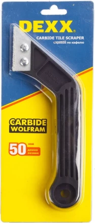 Скребок DEXX по кафелю с карбидным напылением, 1 лезвие 33413 купить в Губкинске
