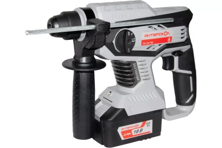 Аккумуляторный перфоратор Интерскол ПА-24/18В (579.4.1.70) Li-ion АПИ (кейс, 1 х 4Ач, ЗУ) купить в Губкинске
