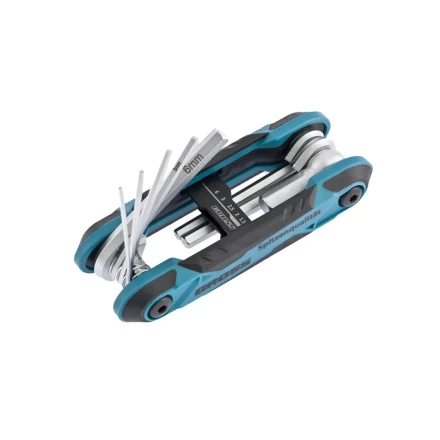 Набор ключей имбусовых Hex 1,5-8 мм CrV складные 8 шт Gross 16412 купить в Губкинске