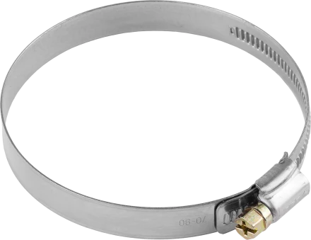 Хомуты нержавеющие с накатной лентой 12 мм коробка серия ПРОФЕССИОНАЛ купить в Губкинске