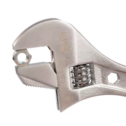 Ключ разводной гаечный КВТ РКП-200, 200 мм, максимальный развод 28 мм (92064) купить в Губкинске