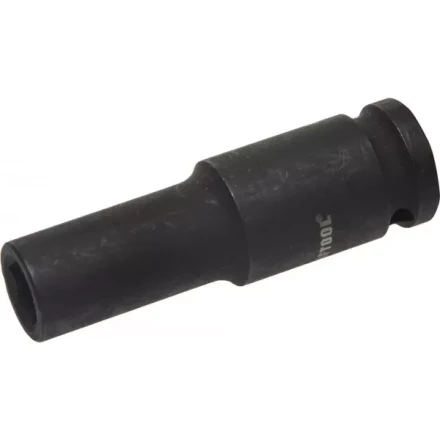 Торцовая головка KRAFTOOL &quot;INDUSTRIE QUALITAT&quot; ударная, удлиненная (1/2&quot;), FLANK, Cr-Mo, фосфатированная, 11 мм 27942-11 купить в Губкинске