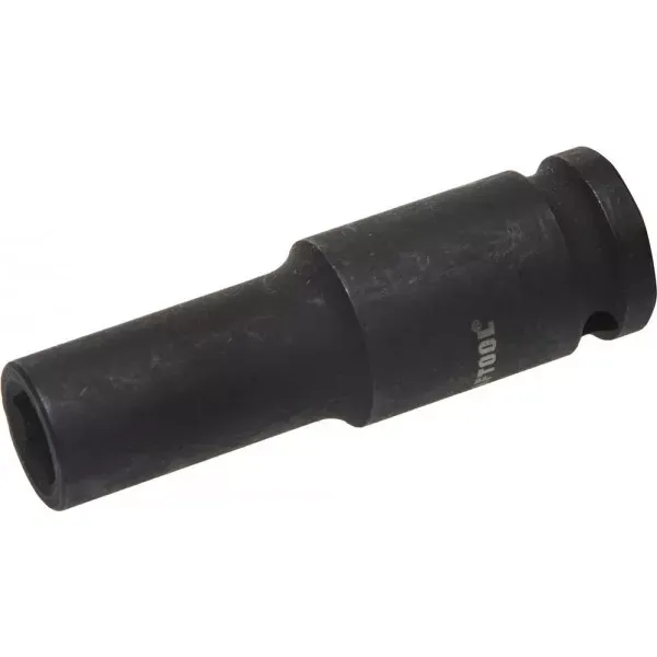 Торцовая головка KRAFTOOL "INDUSTRIE QUALITAT" ударная, удлиненная (1/2"), FLANK, Cr-Mo, фосфатированная, 11 мм 27942-11 купить в Губкинске