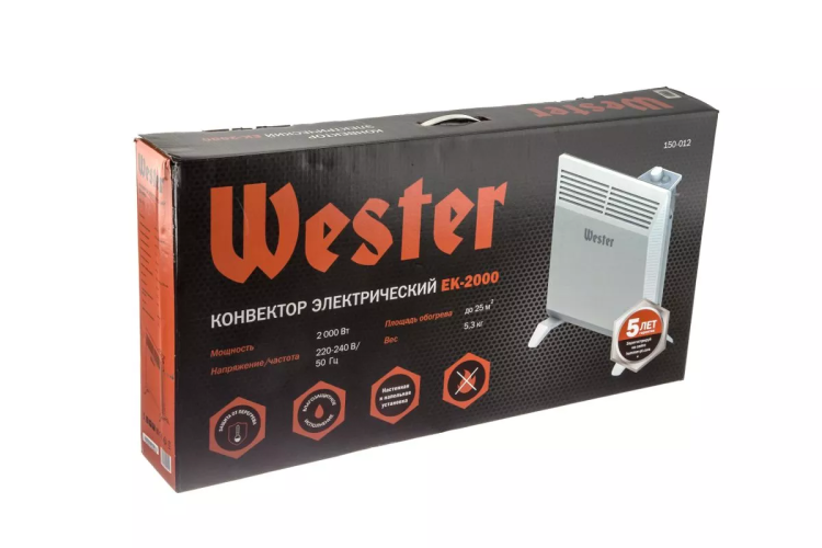 Конвектор WESTER EK 2000 купить в Губкинске