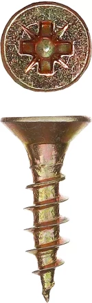 Шурупы ЗУБР &quot;МАСТЕР&quot; по дереву желтопассивированные, 5.0x20мм, 45шт 300396-50-020 купить в Губкинске