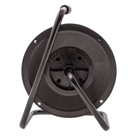 Удлинитель силовой 30 м, 16А, тип УХ10, ПВС, усиленный, на кабельной катушке, 4 розетки без заземления Сибртех 95868 купить в Губкинске