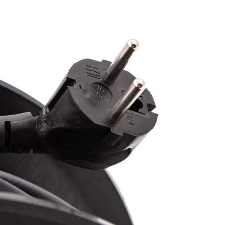 Удлинитель силовой 30 м, 16А, тип УХ10, ПВС, усиленный, на кабельной катушке, 4 розетки без заземления Сибртех 95868 купить в Губкинске