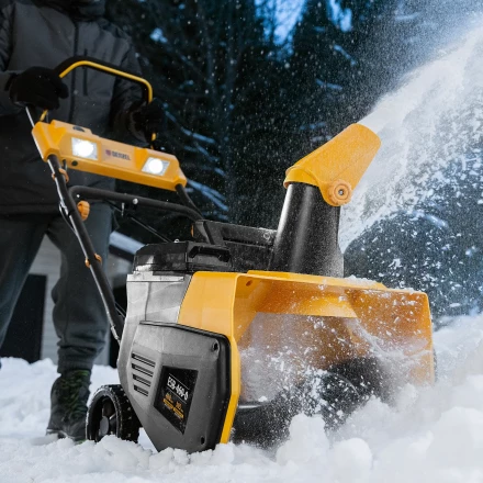 Снегоуборочная машина аккумуляторная ESB-460-0 Li-Ion 36В Denzel 97636 купить в Губкинске