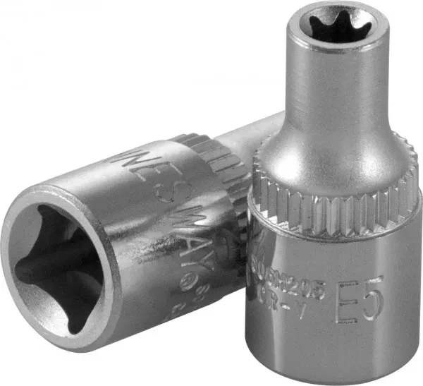 Торцевая головка 1/4"DR внешний TORX Е-6 S06H206  Jonnesway 49700 купить в Губкинске