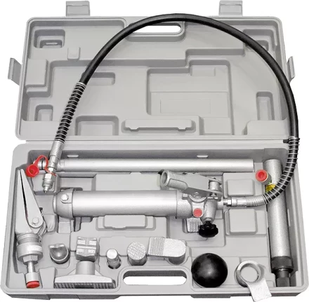 Растяжка гидравлическая 4 т набор из 12 предметов 7 сменных насадок в пласт кейсе MATRIX 513345 купить в Губкинске