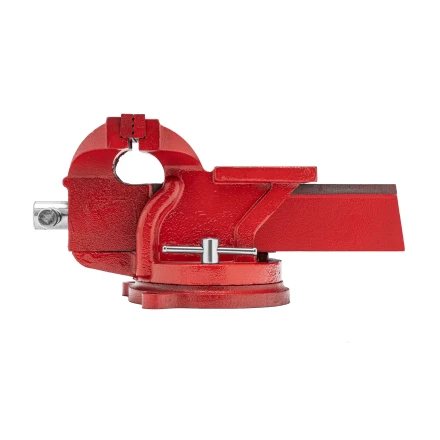 Тиски слесарные, 150 мм, поворотные, с наковальней// MTX 18637 купить в Губкинске