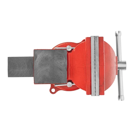 Тиски слесарные, 150 мм, поворотные, с наковальней// MTX 18637 купить в Губкинске