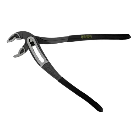 Клещи переставные Denzel 17902, обливные рукоятки, 240 мм купить в Губкинске