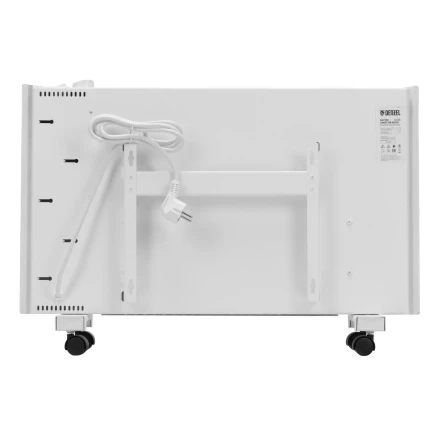 Конвектор электрический Denzel XCE-1500, 230 В, 1500 Вт, X-образный нагреватель белый 98131 купить в Губкинске