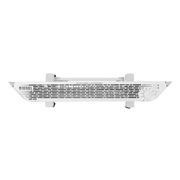 Конвектор электрический Denzel XCE-1500, 230 В, 1500 Вт, X-образный нагреватель белый 98131 купить в Губкинске