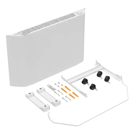 Конвектор электрический Denzel XCE-1500, 230 В, 1500 Вт, X-образный нагреватель белый 98131 купить в Губкинске