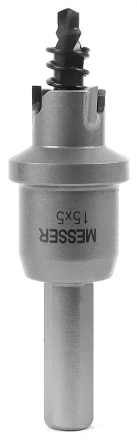 ТСТ коронка MESSER 15X5 с центрирующим сверлом и толкающей пружиной купить в Губкинске