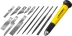 Набор STAYER Нож “MASTER” для точных работ в комплекте с лезвиями различной формы и надфилями, в чехле,38 предметов 09145-H38 купить в Губкинске
