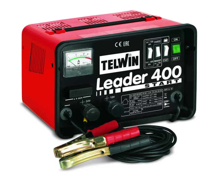 Пуско-зарядное устройство LEADER 400 START 12-24V Telwin купить в Губкинске