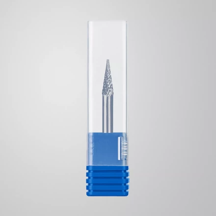 Зубр Твердосплавная борфреза M - конус с острым углом, 6 х 18 мм, угол 14° (28811-6-18) купить в Губкинске