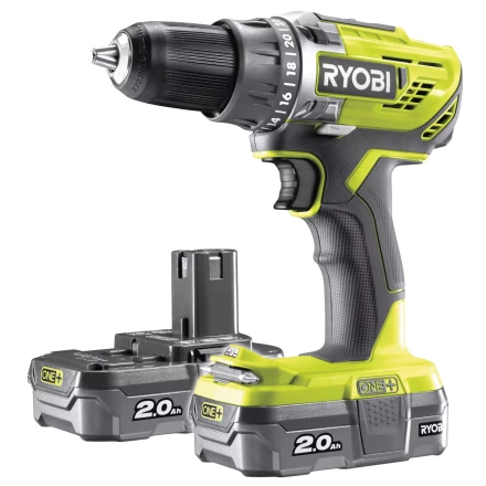 Ryobi дрель-шуруповерт R18DD3-220S купить в Губкинске