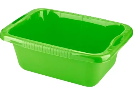 Таз пластмассовый прямоугольный 25л, зеленый ТМ Elfe 92990 купить в Губкинске