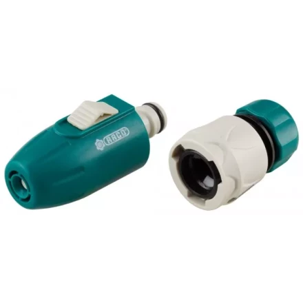 Наконечник поливочный RACO &quot;Original&quot;, регулируемый, Mini, с соединителем, 1/2&quot; 4255-55378B купить в Губкинске