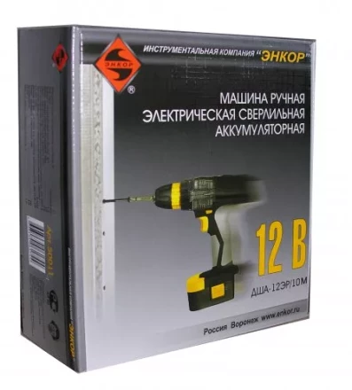 Шуруповерт ДША-12ЭР/10М аккумуляторный ФОНАРИК 50011 купить в Губкинске