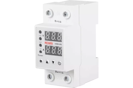 Автоматический защитный модуль от повышенного/пониженного напряжения Ресанта АЗМ-40АРД 61/22/30 купить в Губкинске