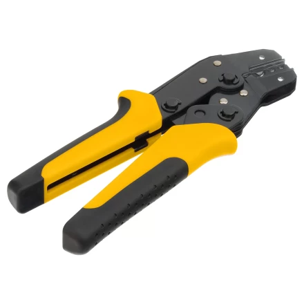 Клещи для обжима неизолированных наконечников НК и НВ, разъемов РП, 1,5 - 6 мм2 Denzel 17746 купить в Губкинске