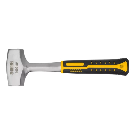 Кувалда 1 кг Denzel 11011, цельнометаллическая, двухкомпонентная рукоятка купить в Губкинске