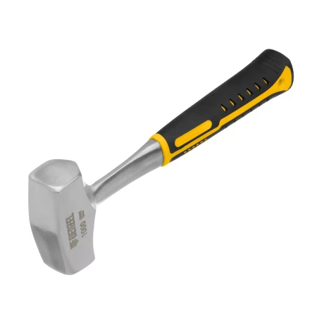 Кувалда 1 кг Denzel 11011, цельнометаллическая, двухкомпонентная рукоятка купить в Губкинске