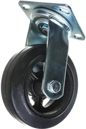 Колесо большегрузное поворотное SCd 63 150 мм обрезиненное РФ 1030008 купить в Губкинске