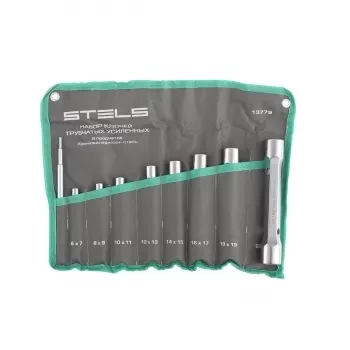 Набор ключей трубок торцевых усиленных 9 пред., CrV Stels 13779 купить в Губкинске