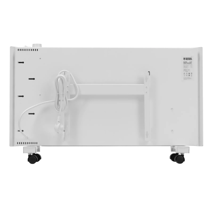 Конвектор электрический Denzel XCE-2000, 230 В, 2000 Вт, X-образный нагреватель белый 98132 купить в Губкинске