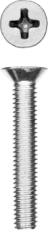 Винт DIN 965, M5 x 40 мм, 6 шт, кл. пр. 4.8, оцинкованный, ЗУБР 303116-05-040 купить в Губкинске
