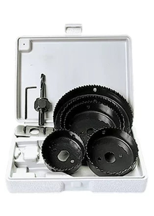 Набор кольцевых пил по дереву 64-127 мм 8 предметов MATRIX 704715 купить в Губкинске