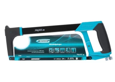 Ножовка по металлу &quot;PIRANHA&quot;, 300 мм, обрезиненная рукоятка и захват GROSS 77600 купить в Губкинске