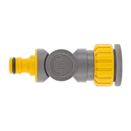 Соединитель штуцерный с внутренней резьбой 1/2&quot; - 3/4&quot; с шарниром PALISAD LUXE 66247 купить в Губкинске